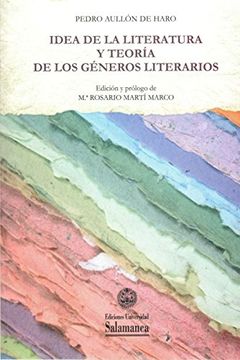 portada Idea de la Literatura y Teoría de los Géneros Literarios