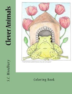 portada Clever Animals: Coloring Book
