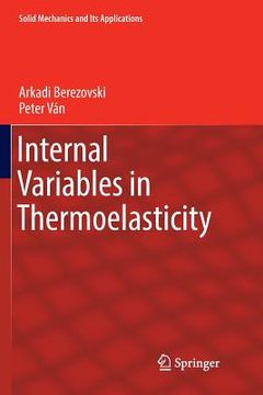 portada Internal Variables in Thermoelasticity (en Inglés)