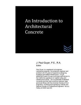 portada An Introduction to Architectural Concrete (en Inglés)
