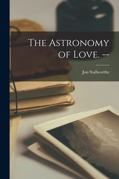 portada The Astronomy of Love. --