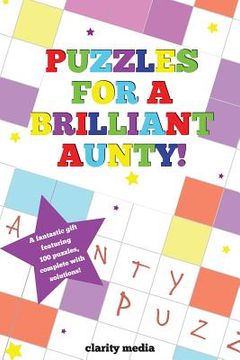 portada Puzzles For A Brilliant Aunty! (en Inglés)