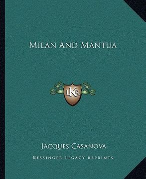 portada milan and mantua (en Inglés)