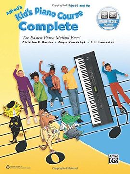 portada Alfred's Kid's Piano Course Complete: The Easiest Piano Method Ever!, Book & Online Audio