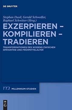 portada Exzerpieren - Kompilieren - Tradieren (Millennium-Studien (en Alemán)