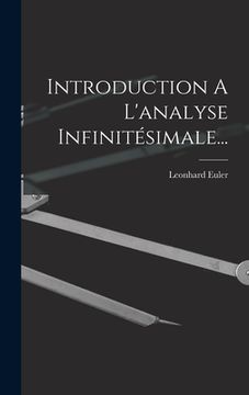portada Introduction A L'analyse Infinitésimale... (en Francés)