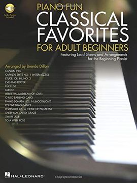 portada Piano Fun: Classical Favorites for Adult Beginners (Book 