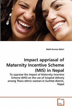 portada impact appriasal of maternity incentive scheme (mis) in nepal (en Inglés)