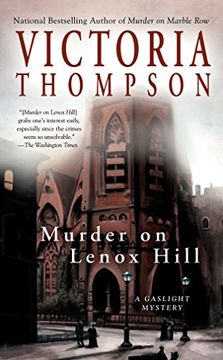 portada Murder on Lenox Hill: A Gaslight Mystery (Gaslight Mysteries) (en Inglés)