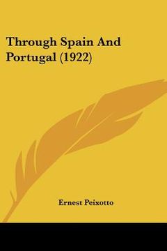portada through spain and portugal (1922)