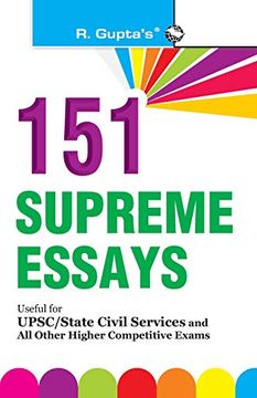 portada 151 Supreme Essays (in English)