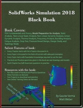 portada SolidWorks Simulation 2018 Black Book