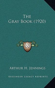 portada the gray book (1920) (in English)