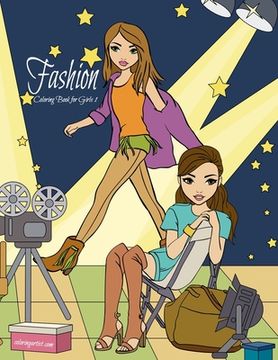 portada Fashion Coloring Book for Girls 1