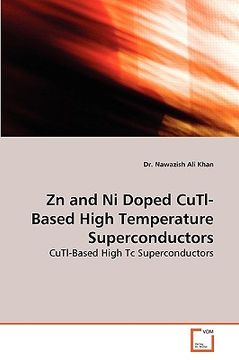 portada zn and ni doped cutl-based high temperature superconductors (en Inglés)