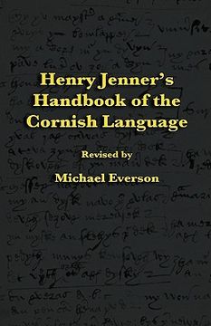 portada henry jenner's handbook of the cornish language (in English)