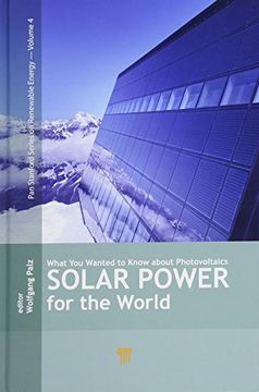 portada Solar Power for the World: What You Wanted to Know about Photovoltaics (in English)