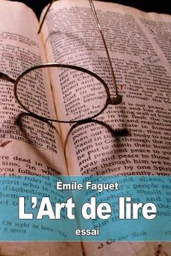portada L'Art de lire (en Francés)