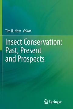 portada Insect Conservation: Past, Present and Prospects (en Inglés)