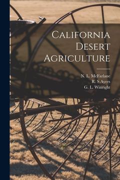 portada California Desert Agriculture (en Inglés)