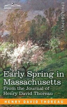 portada Early Spring in Massachusetts: From the Journal of Henry David Thoreau (en Inglés)