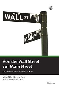 portada Von der Wall Street zur Main Street (en Alemán)