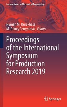 portada Proceedings of the International Symposium for Production Research 2019 (en Inglés)