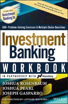 portada Investment Banking Workbook: Valuation, Lbos, M&A, and Ipos (Wiley Finance) 
