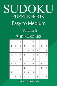 portada 300 Easy to Medium Sudoku Puzzle Book (en Inglés)