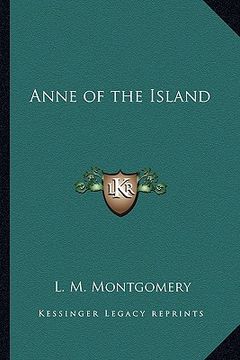 portada anne of the island (in English)