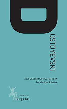 portada Tres Discuros en Memoria de Dostoyevski