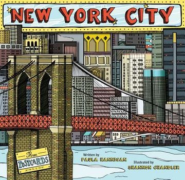 portada new york city [with 3 postcards] (en Inglés)