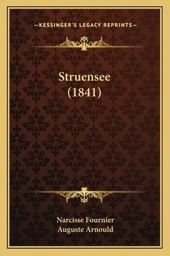 portada Struensee (1841) (en Francés)