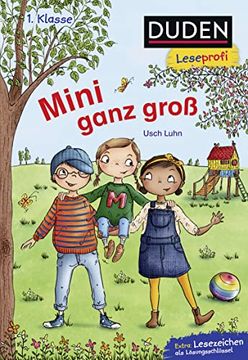 portada Duden Leseprofi? Mini Ganz Groß, 1. Klasse: Kinderbuch für Erstleser ab 6 Jahren (Lesen Lernen 1. Klasse, Band 38) (en Alemán)