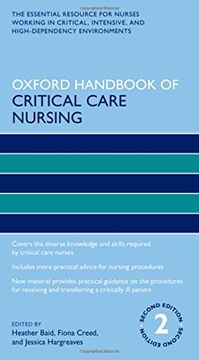 portada Oxford Handbook of Critical Care Nursing (Oxford Handbooks in Nursing)