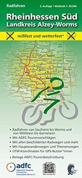 portada Radfahren - Rheinhessen süd / Landkreis Alzey-Worms (en Alemán)