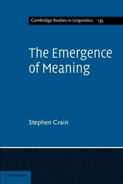 portada The Emergence of Meaning (en Inglés)