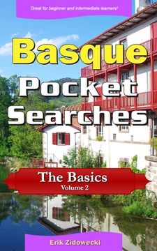 portada Basque Pocket Searches - The Basics - Volume 2: A set of word search puzzles to aid your language learning (in English)