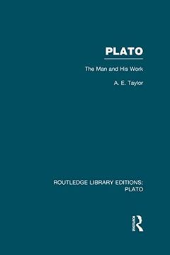 portada Plato: The man and his Work (Rle: Plato) (en Inglés)