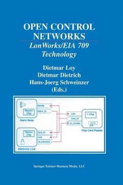 portada Open Control Networks: Lonworks/Eia 709 Technology (en Inglés)