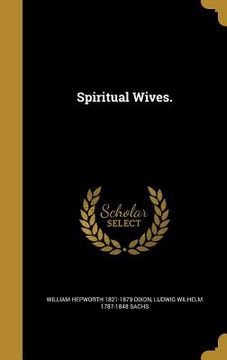portada Spiritual Wives. (in English)