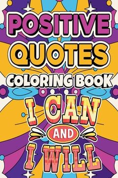 portada Positive Quotes Coloring Book (en Inglés)