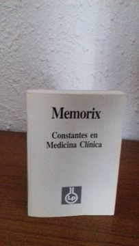 portada Memorix Constantes en Medicina Clinica