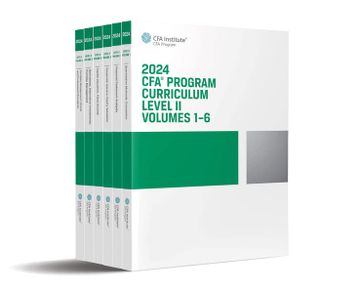 portada 2024 Cfa Program Curriculum Level II Box Set
