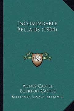 portada incomparable bellairs (1904) (en Inglés)