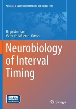 portada Neurobiology of Interval Timing (en Inglés)