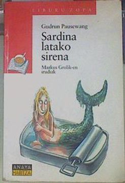 portada Sardina Latako Sirena (en Euskera)