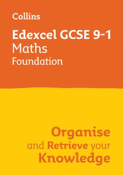portada Collins GCSE Maths 9-1: Edexcel GCSE 9-1 Maths Foundation: Organise and Retrieve Your Knowledge (en Inglés)