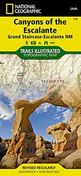 portada Canyons of the Escalante [Grand Staircase-Escalante National Monument] (National Geographic Trails Illustrated Map) (en Inglés)