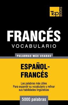 portada Vocabulario Español-Francés - 5000 Palabras más Usadas: 111 (Spanish Collection) (in Spanish)